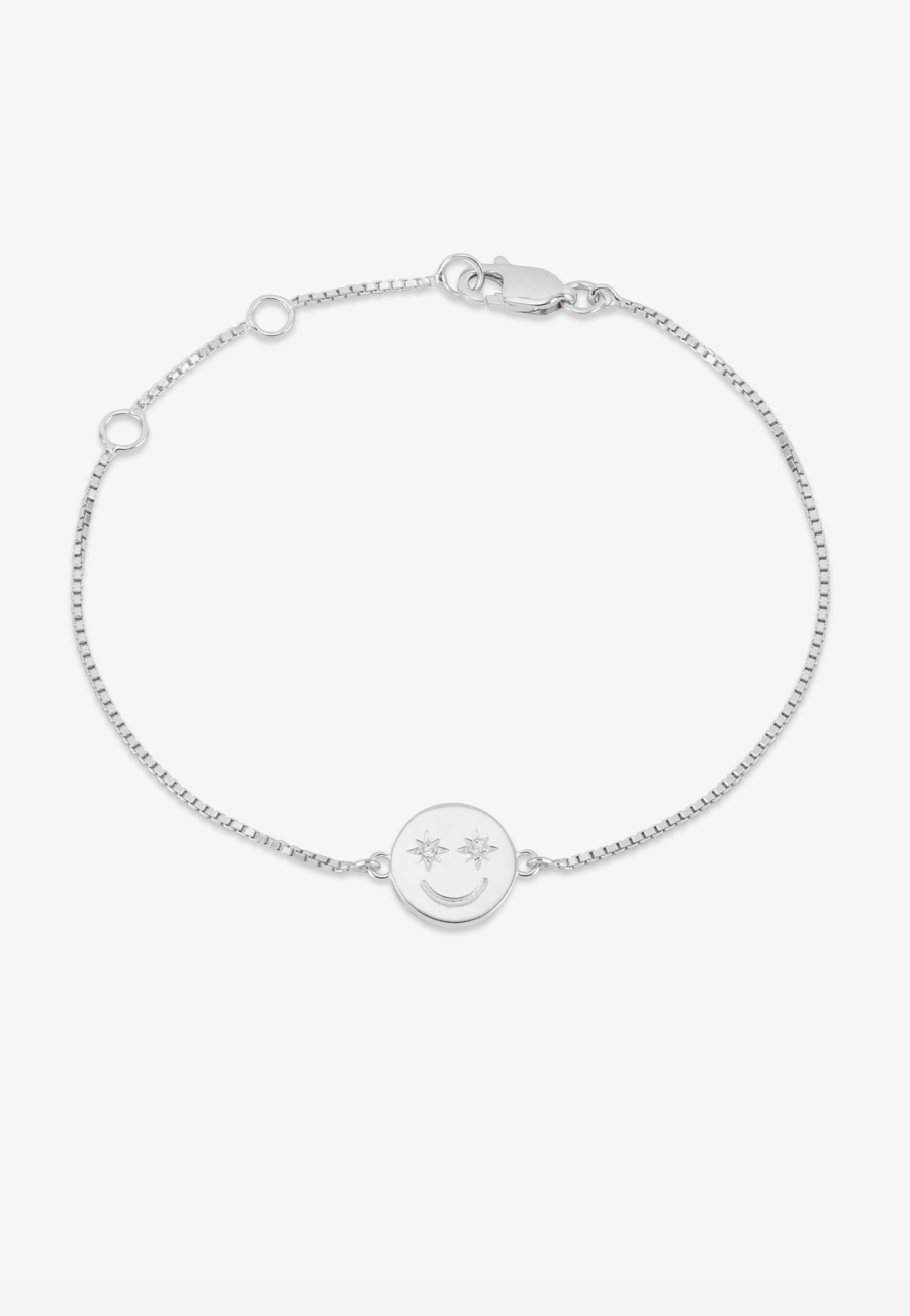 Mini Happy Face Bracelet