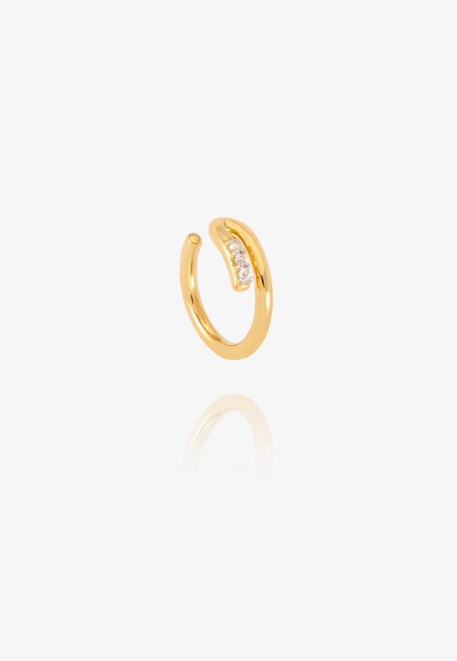 Shimmering Sun Ear Cuff