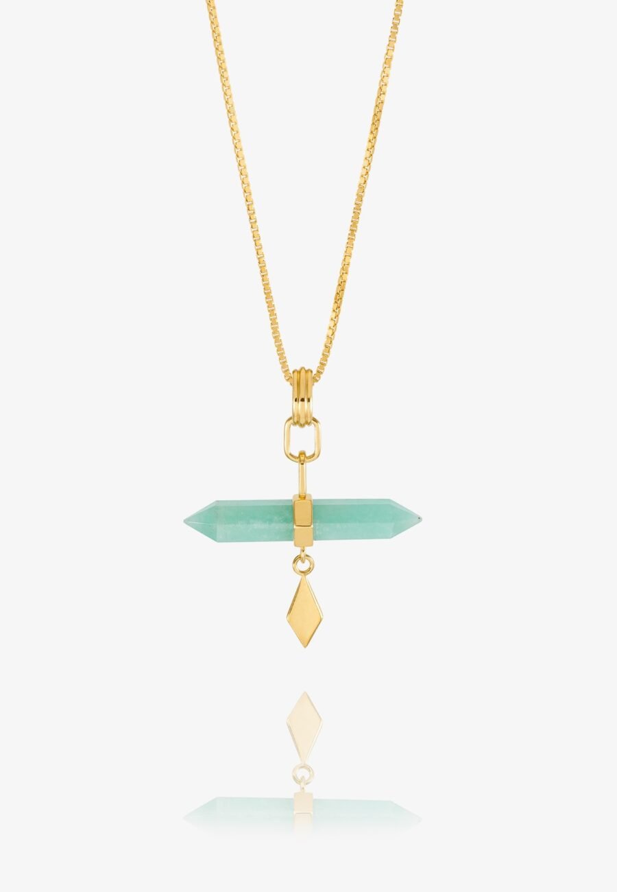 Tranquility Amazonite T-bar Necklace
