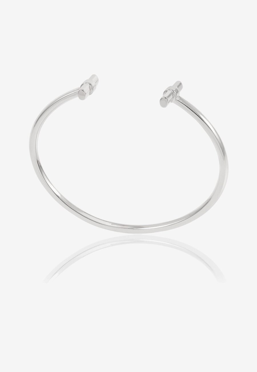 Adjustable size T-bar bangle